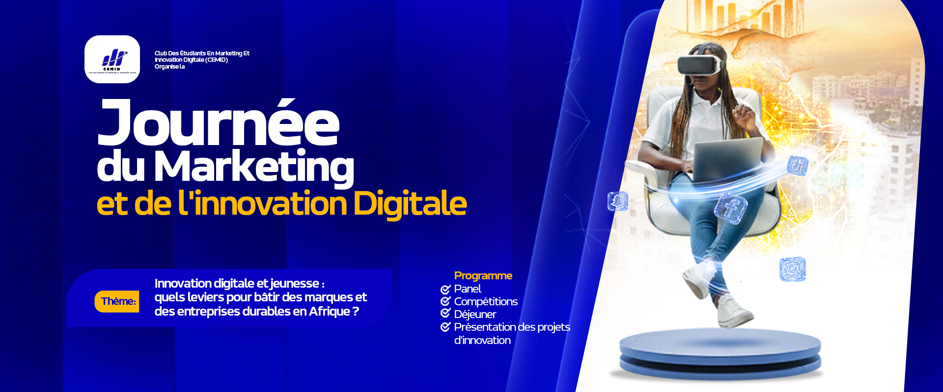 Concours d’Innovation Digitale — Projets, mentorat et visibilité